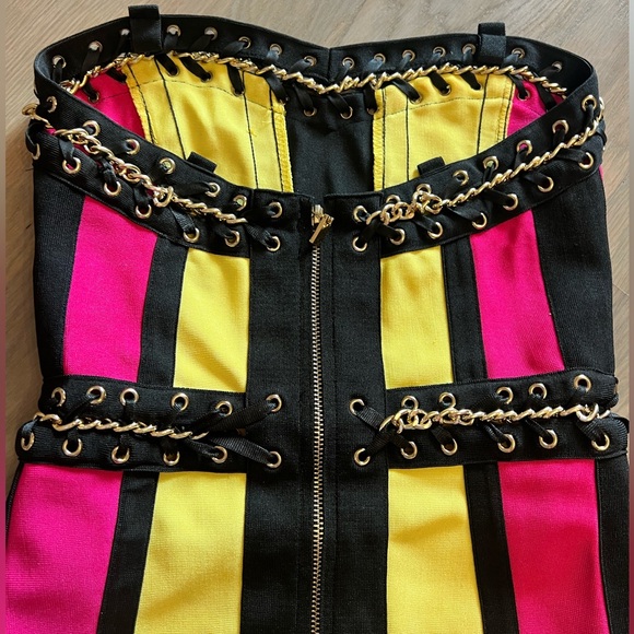 Wow Gold Label dress size small multi color - Picture 4 of 5